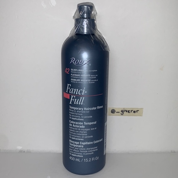Roux Fanci-Full Temporary Haircolor Silver Lining - Picture 1 of 10